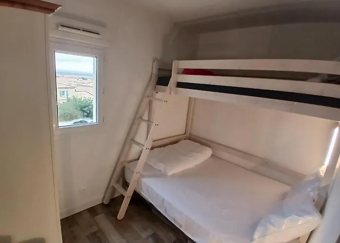 T2 Avec Loggia Belle Vue Et Parking Apartament Saint-Pierre-la-Mer (Aude)